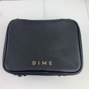 NWT Dime Beauty Travel Cosmetic Bag Case Black Organization Toiletries